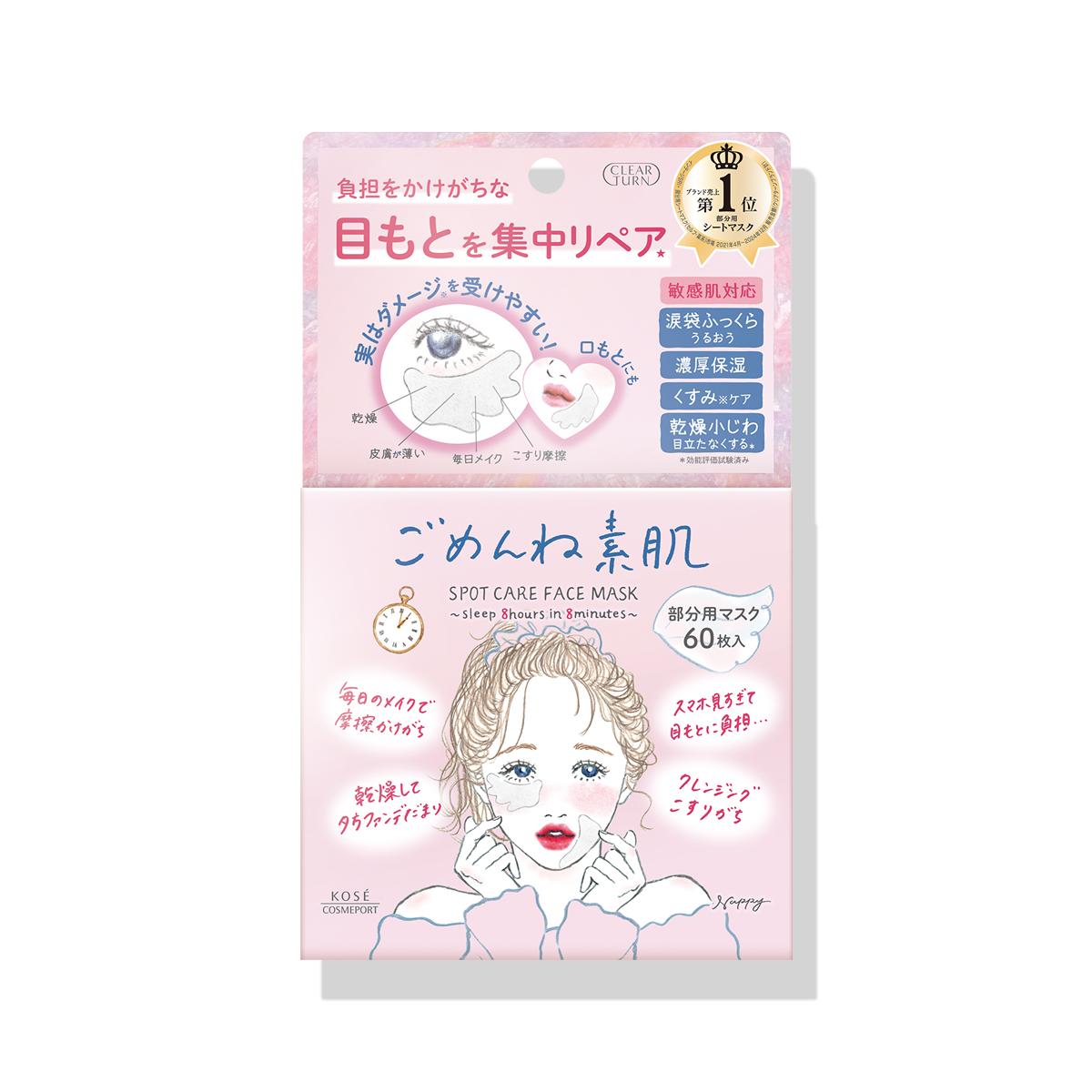 Kose Clear Turn Sorry Bare Skin Spot Care Mask