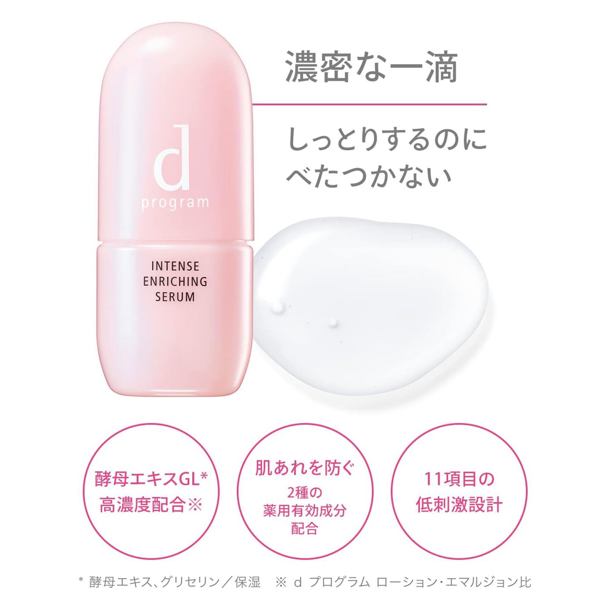 Shiseido d program Intense Enriching Serum