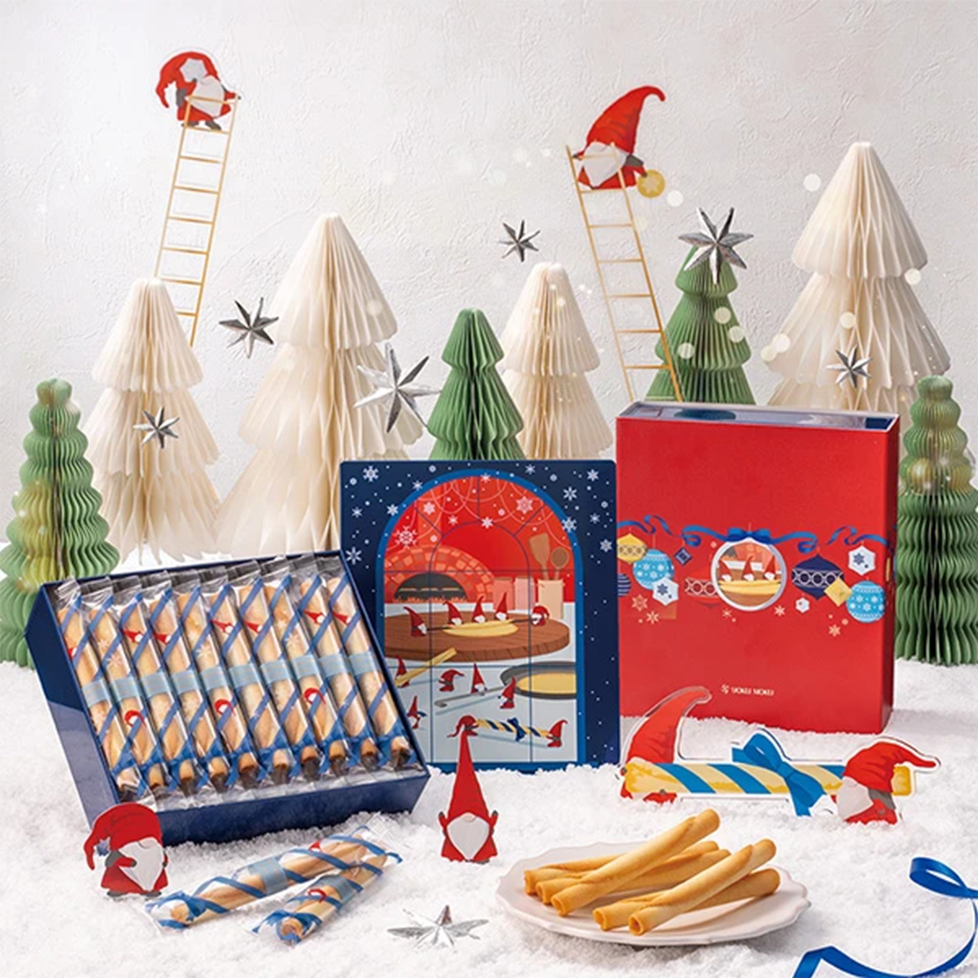 Yoku Moku Original Cigar Egg Rolls Christmas Edition