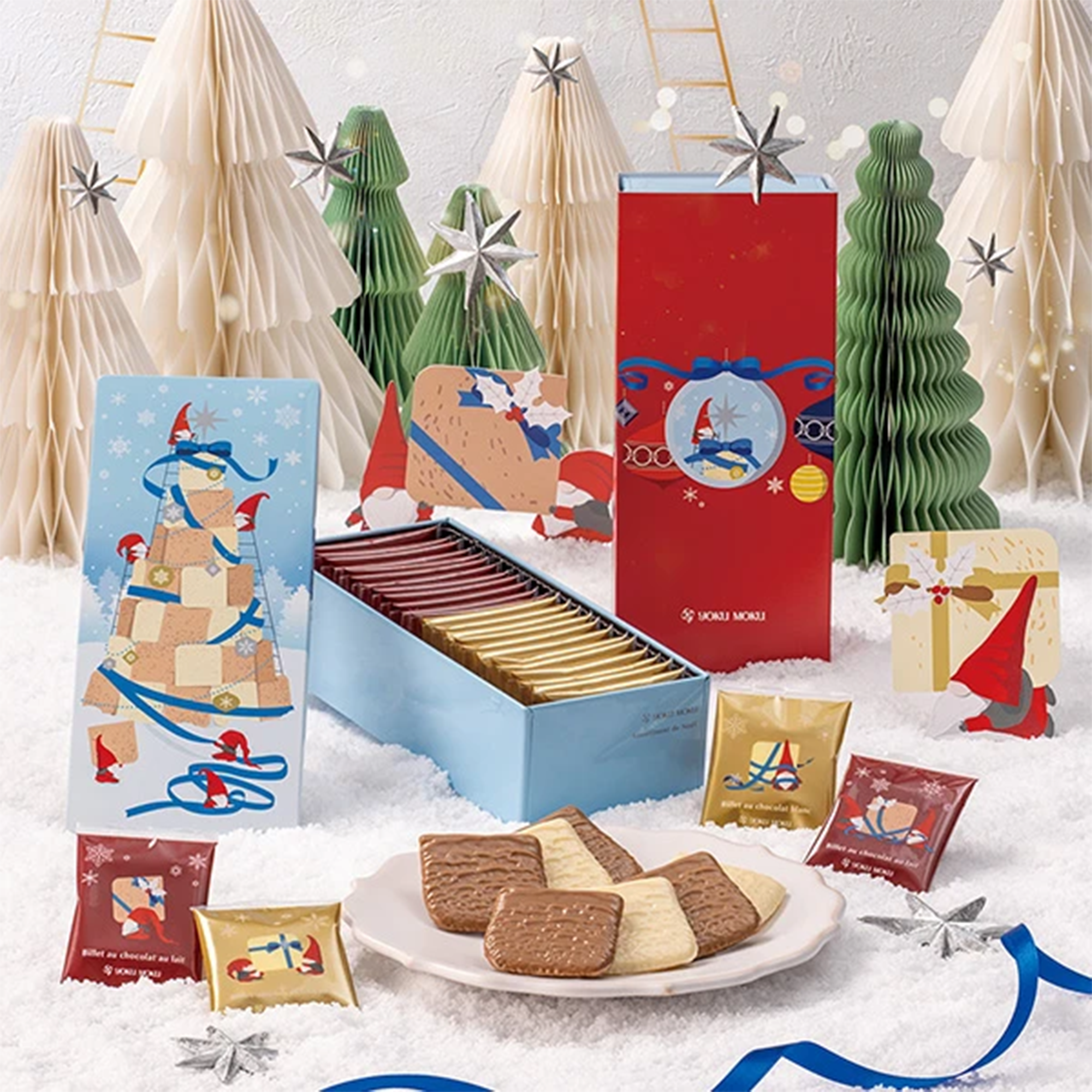 Yoku Moku Milk Chocolate Cookies Christmas Editon
