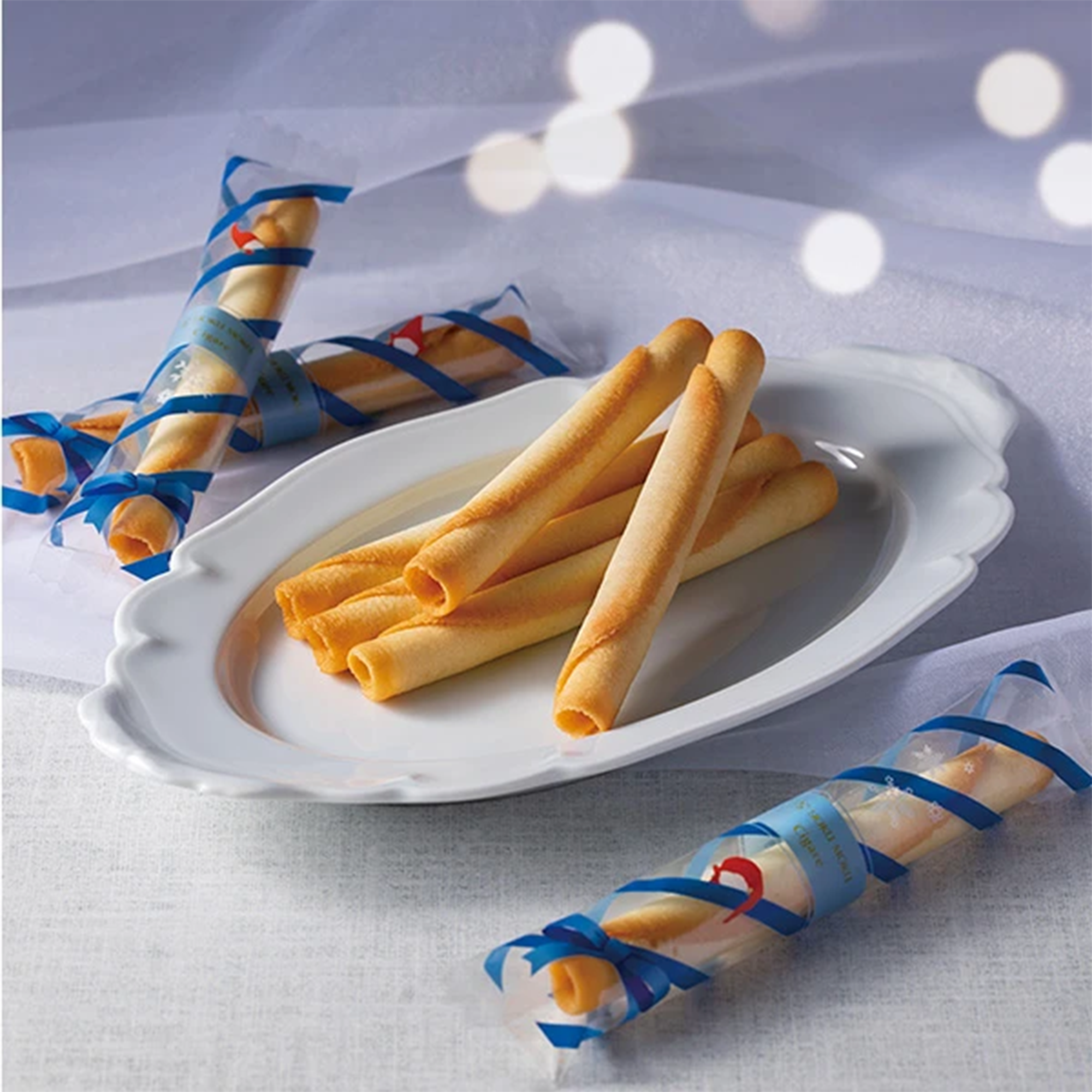 Yoku Moku Egg Rolls and Cookies Assortment Christmas Edition