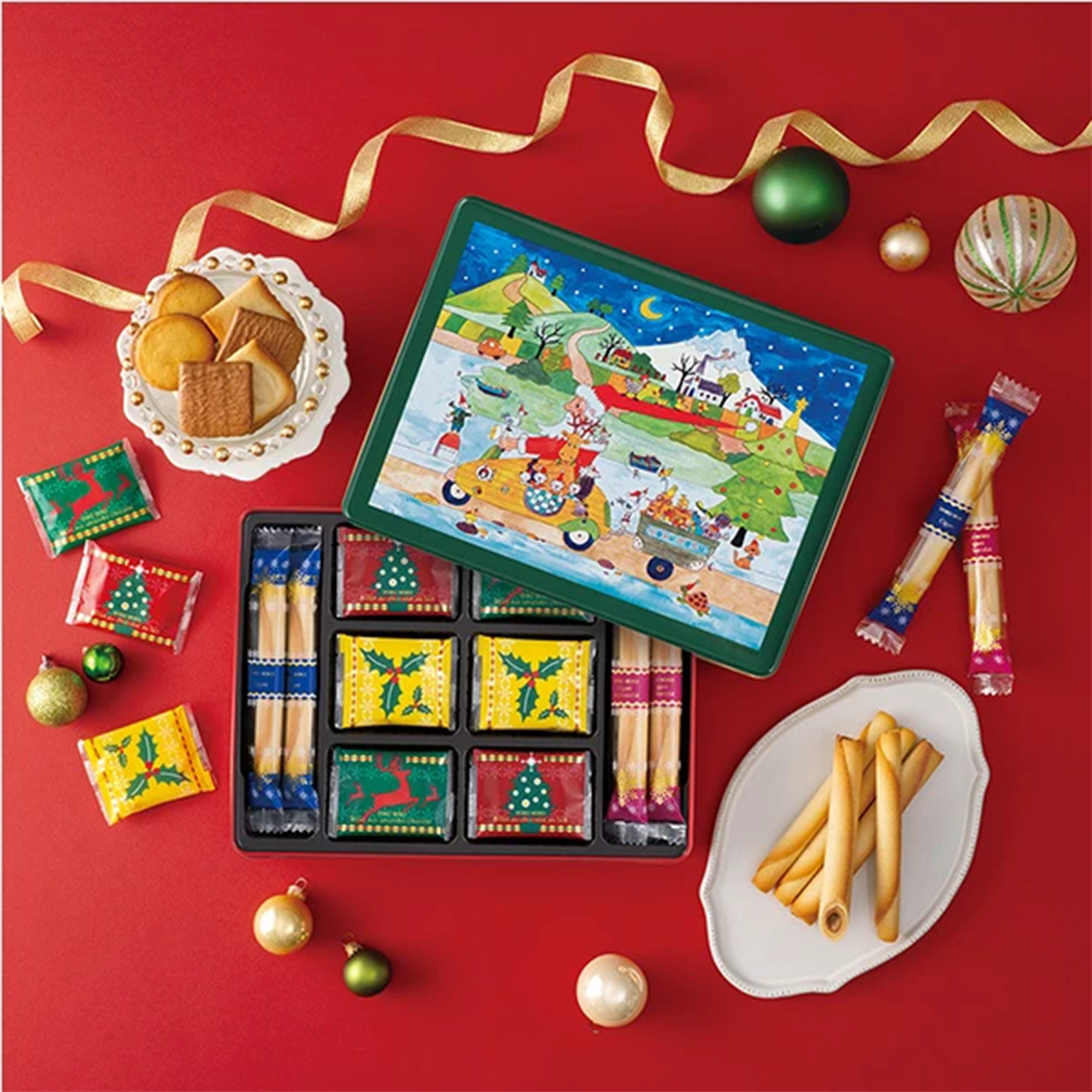 Yoku Moku Egg Rolls and Cookies Assortment Christmas Edition