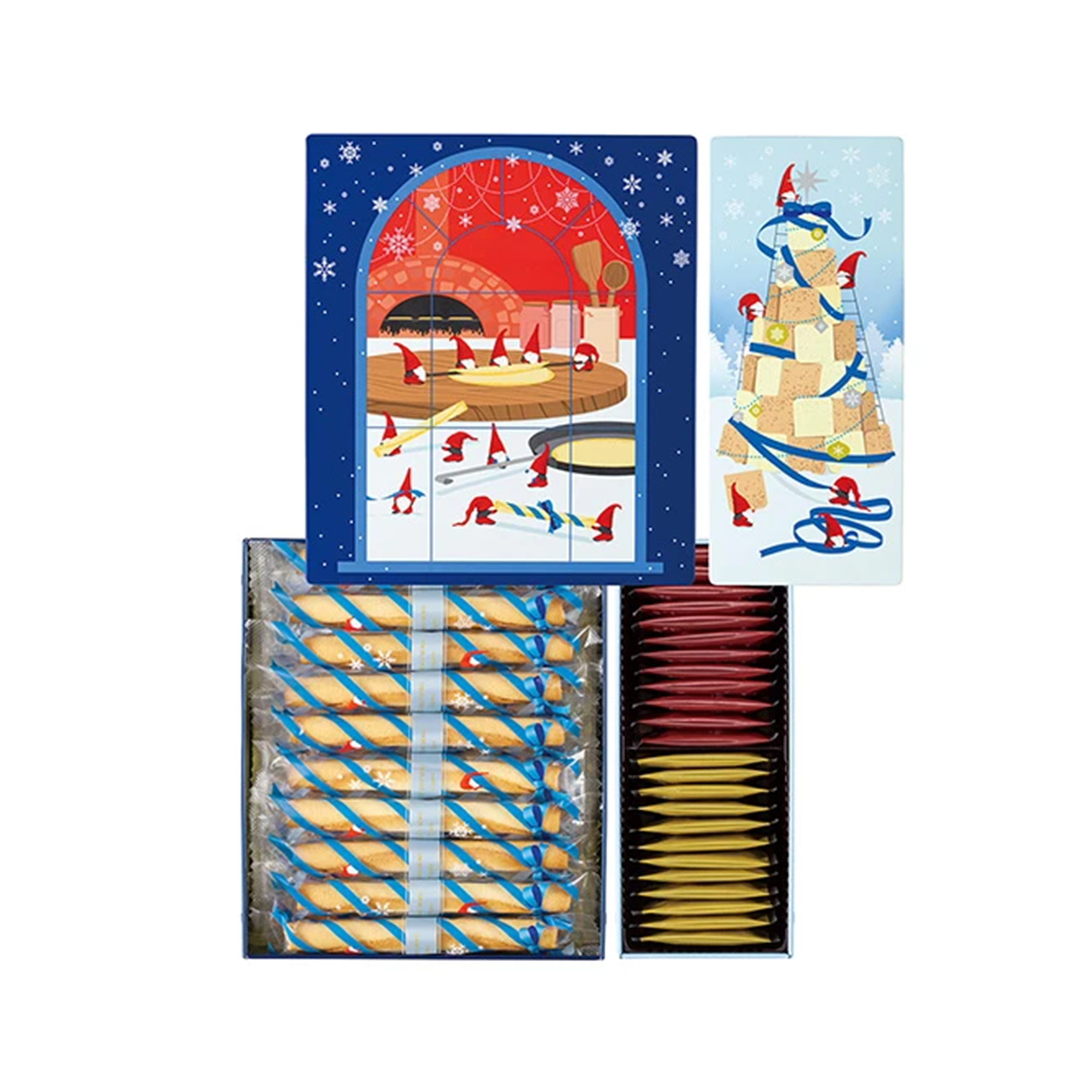 Yoku Moku Egg Rolls and Cookies Assortment Christmas Edition