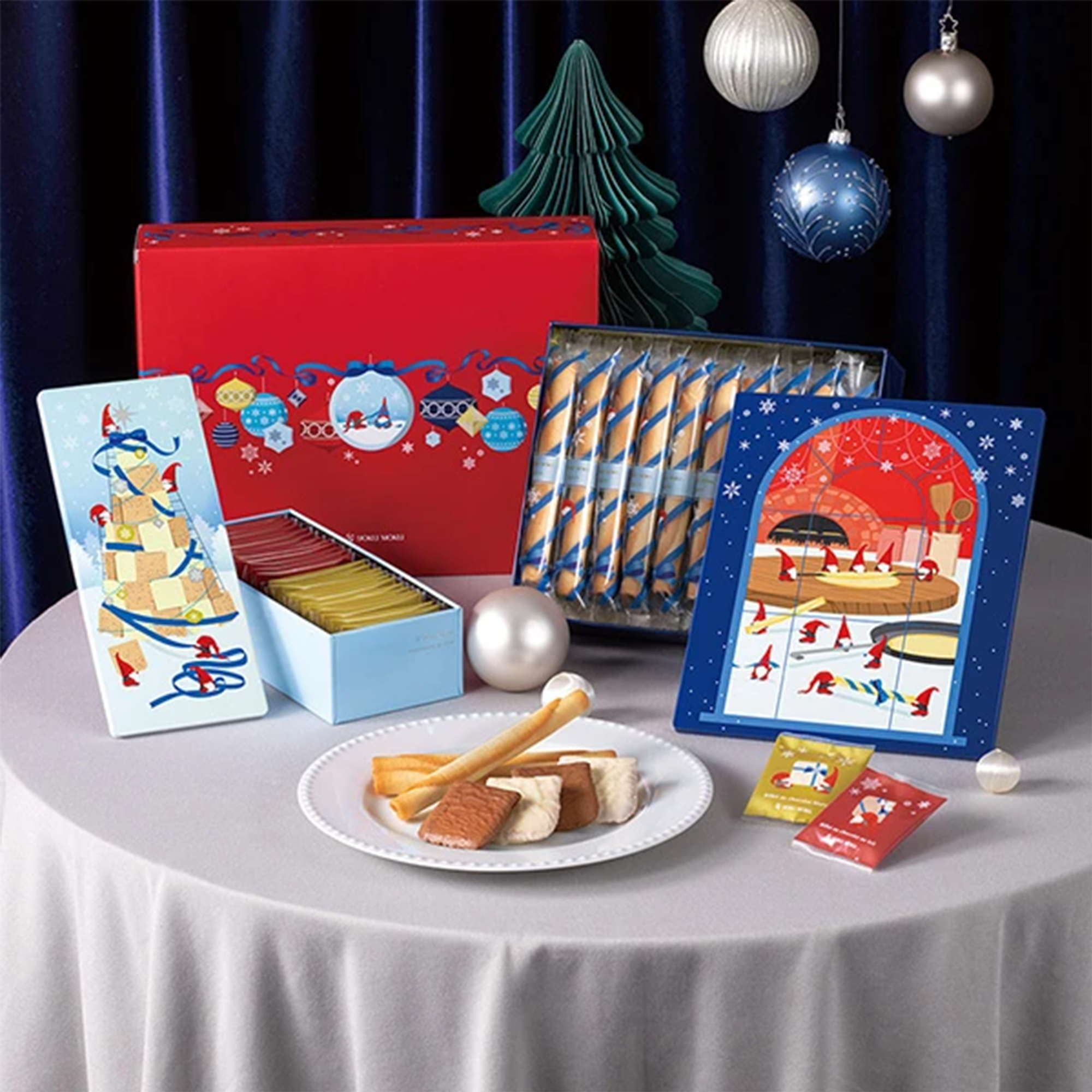 Yoku Moku Egg Rolls and Cookies Assortment Christmas Edition