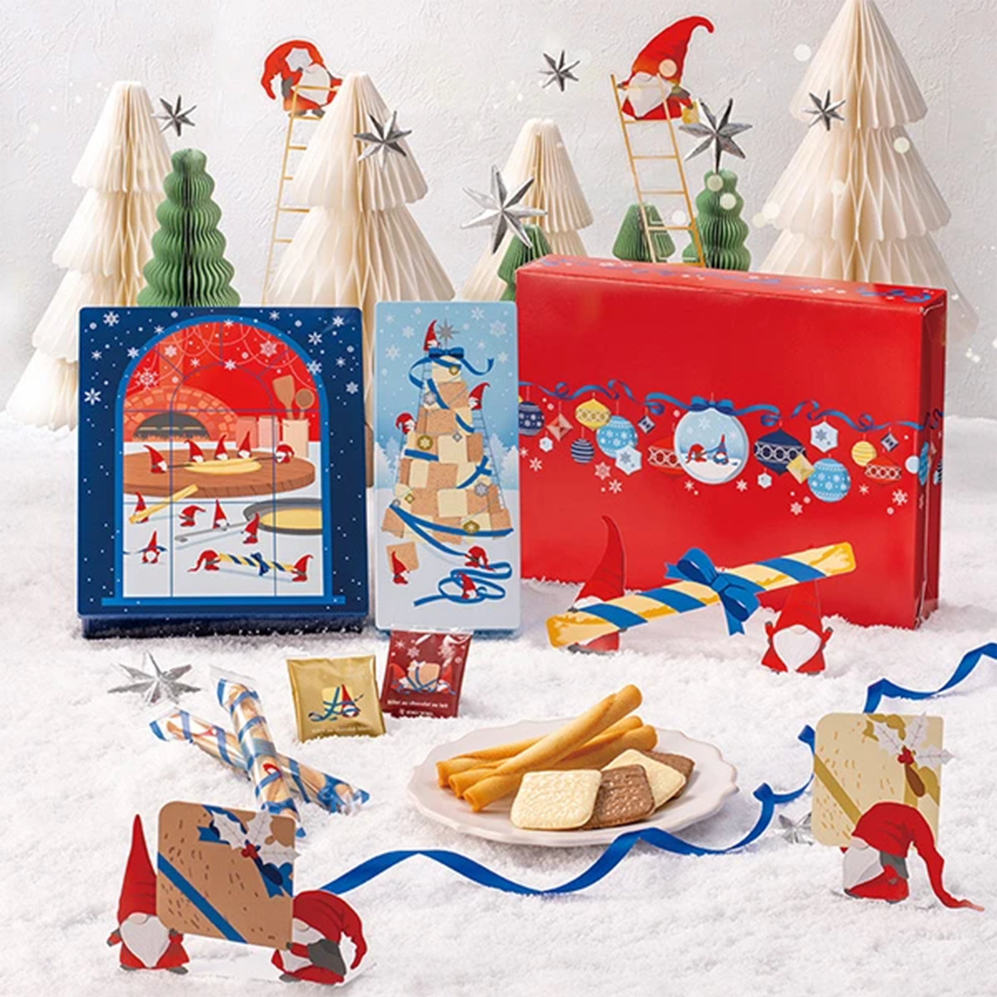 Yoku Moku Egg Rolls and Cookies Assortment Christmas Edition