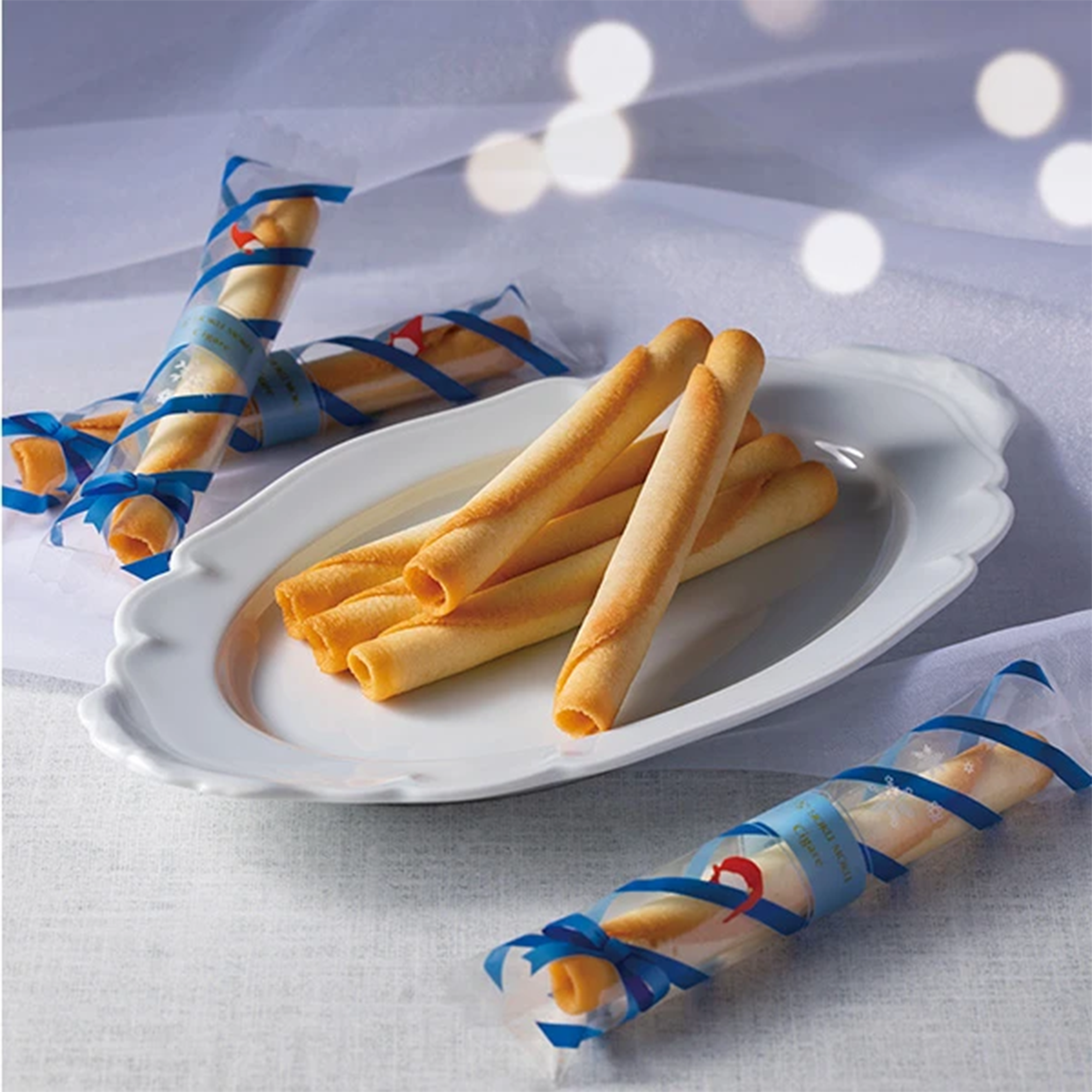 Yoku Moku Egg Rolls and Cookies Assortment Christmas Edition