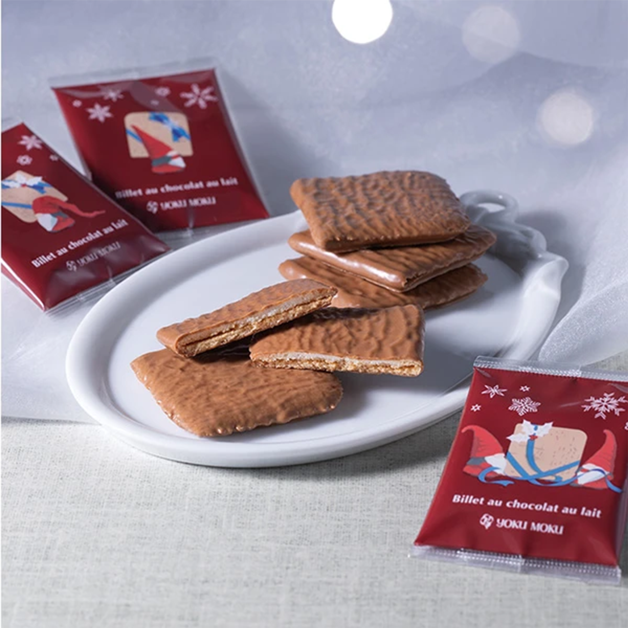 Yoku Moku Egg Rolls and Cookies Assortment Christmas Edition