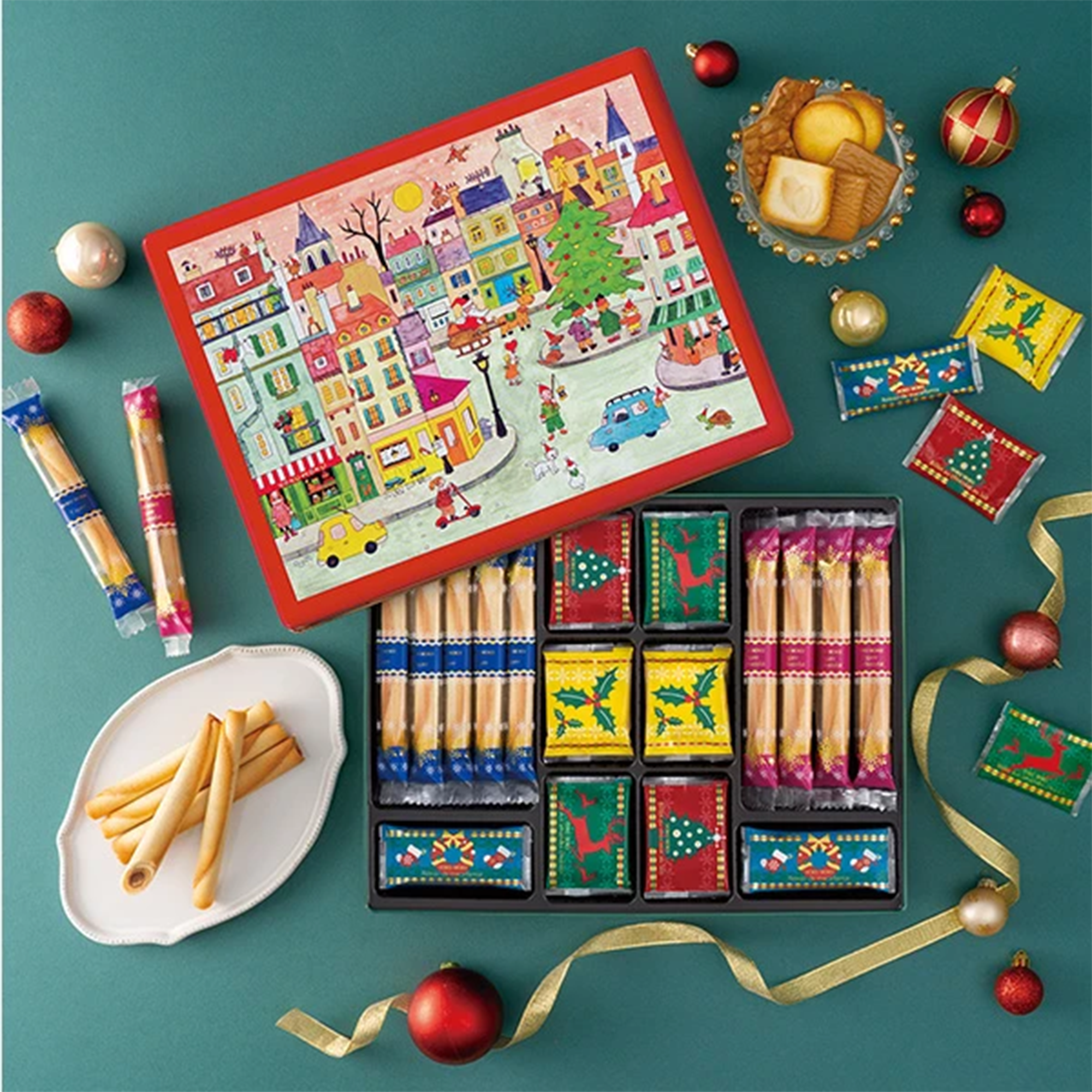 Yoku Moku Egg Rolls and Cookies Assortment Christmas Edition