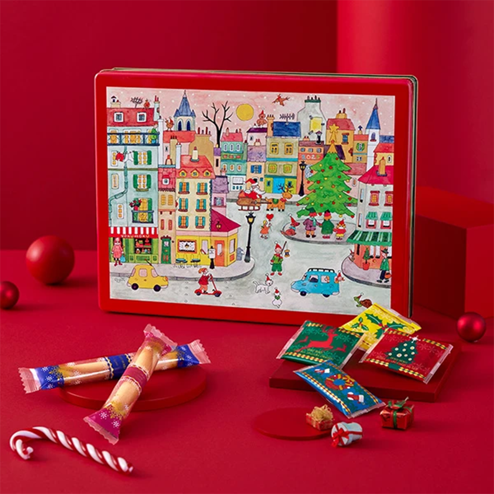 Yoku Moku Egg Rolls and Cookies Assortment Christmas Edition