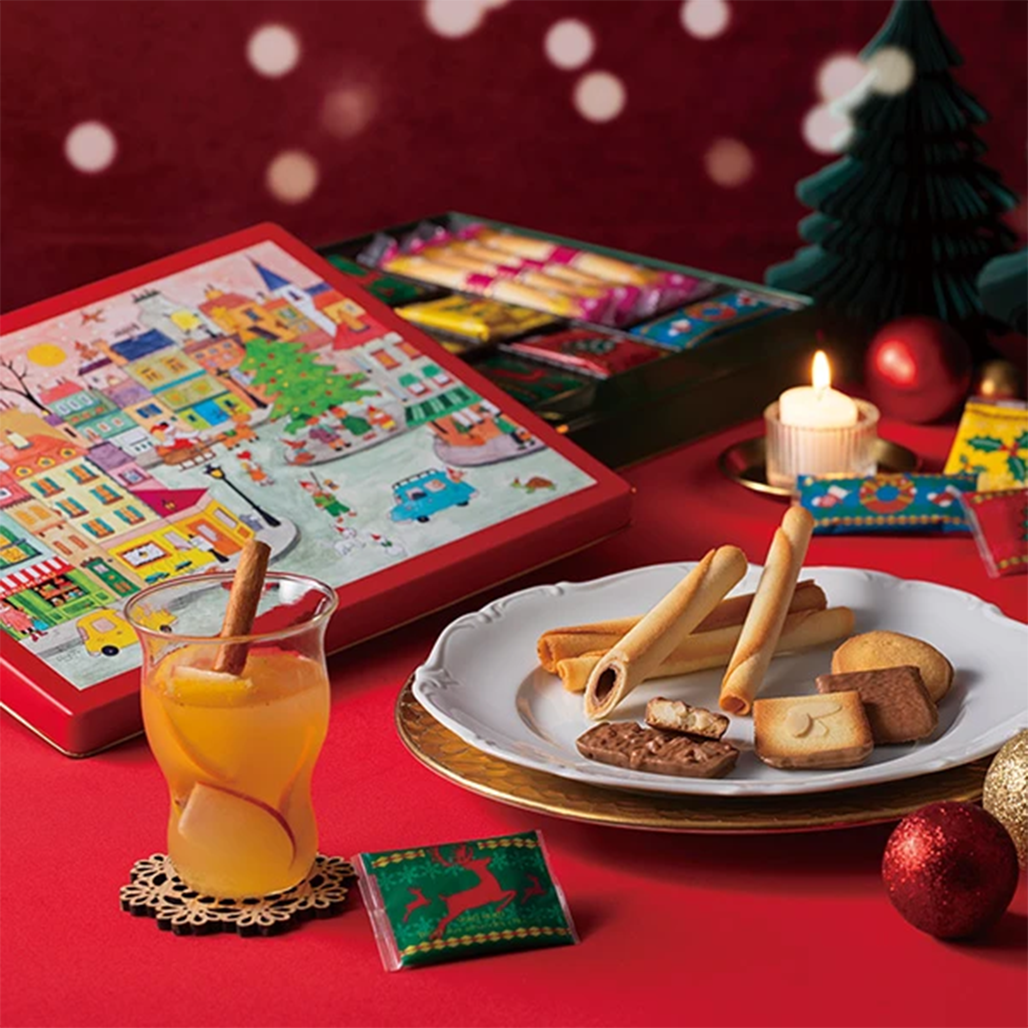 Yoku Moku Egg Rolls and Cookies Assortment Christmas Edition