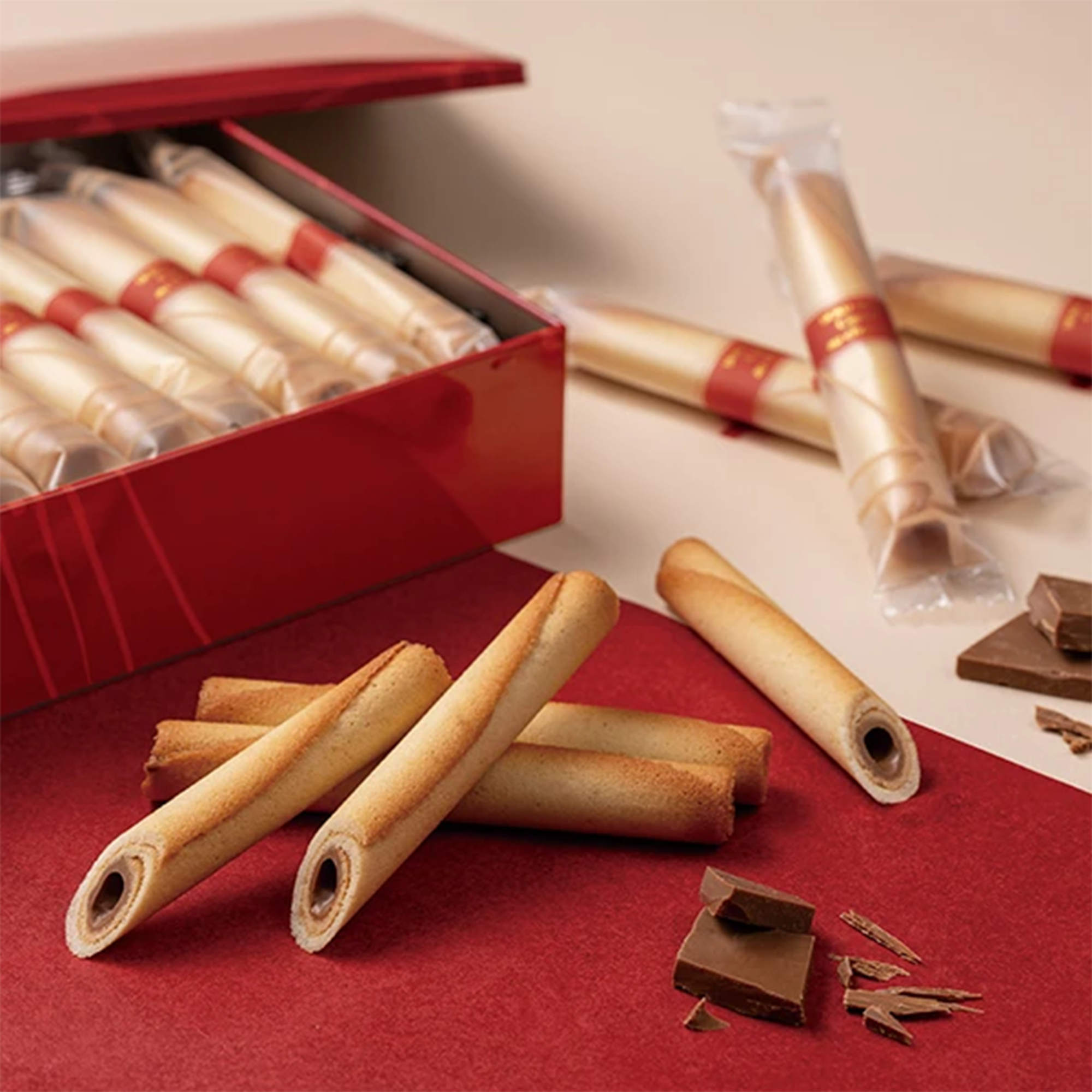 Yoku Moku Chocolate Cigar Egg Rolls