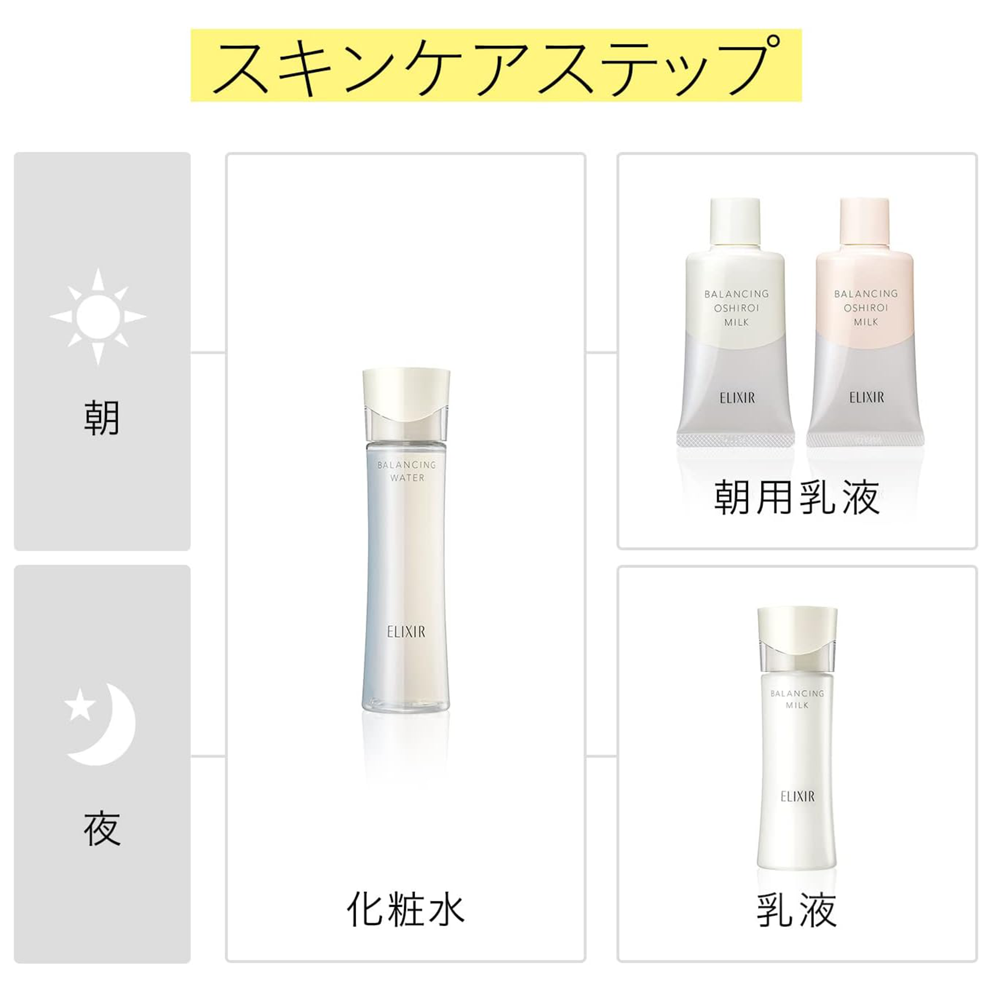 ELIXIR Balancing Oshiroi Milk