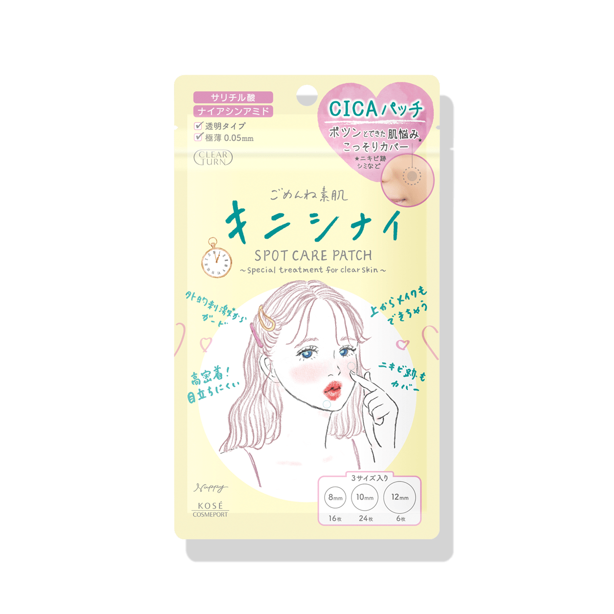 Kose Clear Turn Sorry Bare Skin Calm & Care Patch